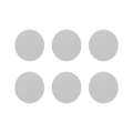 Fine Screen Set - Larger Diameter*